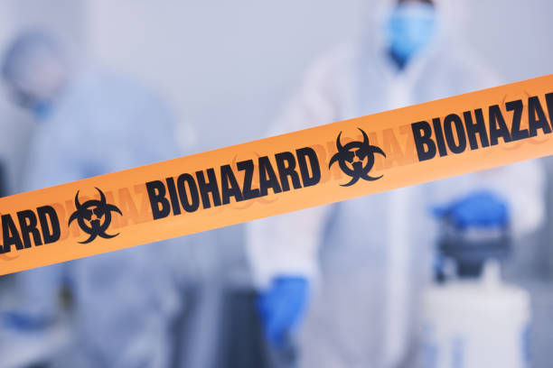 Professional Infectious Disease Decontamination technician working in Edgewood, PA